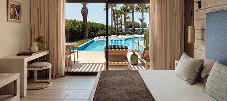 Double Room Swim up Pool view (Bungalow Area)