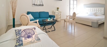 Family Room with Side Sea View