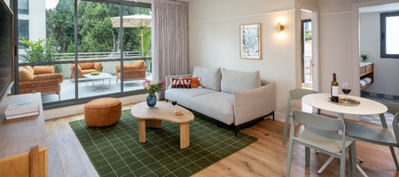 One Bedroom Apartment with Big Terrace & Sofa Bed