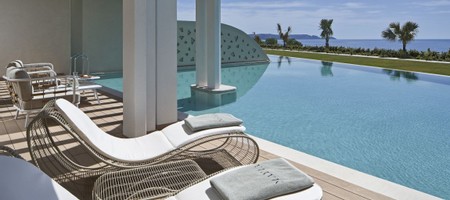 Mayia Suite with Private Pool Sea View & Free Transfer