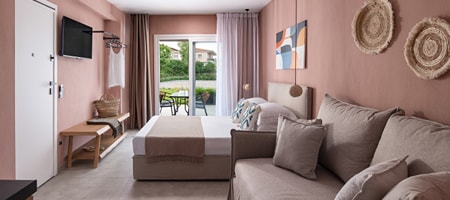 Studio with Garden View