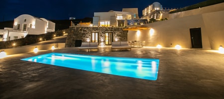 Premium Villa with Private Pool & Caldera View - Arkadia