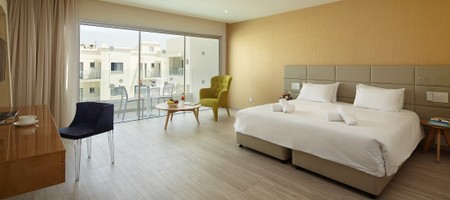 Luxury hotel room