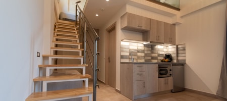 Loft Suite with Balcony and Sea view | up to 4 Guests