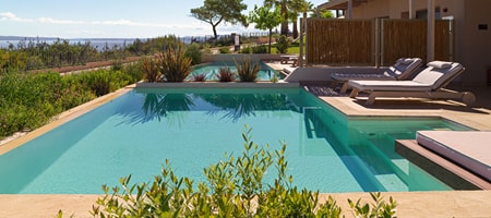 One Bedroom Panoramic Suite Sea View with Private Pool & Hot Tub
