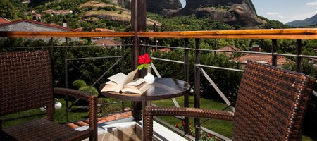 Superior  Double Room with Panoramic Meteora View