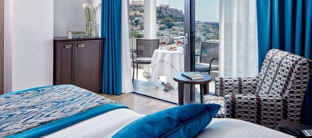Deluxe Room with balcony & Acropolis view