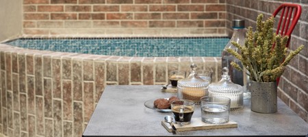 Urban Suite with Private Patio & Jacuzzi