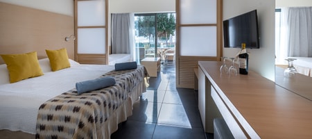 Family Room Sliding Door Side Sea View