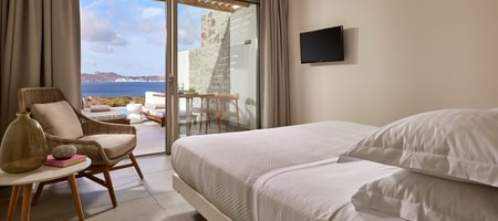 Deluxe Double Suite with Private Pool and Sea View