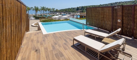 One Bedroom Duplex Suite Private Pool