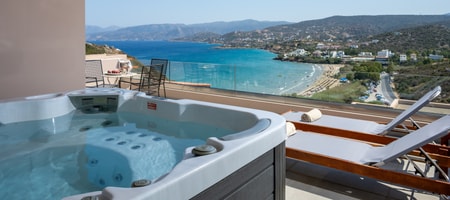 Suite with Side Sea View & Outdoor Jacuzzi