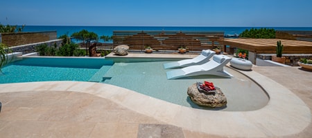 Two-Bedroom Villa with Sea View and Private Pool