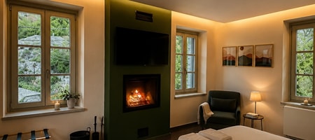 Deluxe Room with Fireplace