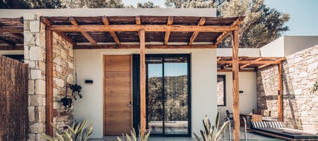 Senior Retreat with Private Pool and Olive Farm View