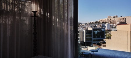 Acropolis View Penthouse Suite Outdoor Jetted Tub