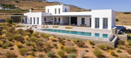 Villa Ble | 4 Bedrooms | Chrisi Akti