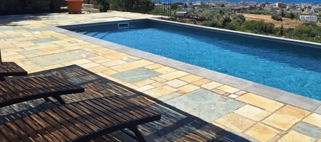 Panoramic Villa with Private Pool and Sea View (Amfithea)