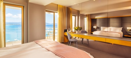 Superior Double Room with Port Sea View