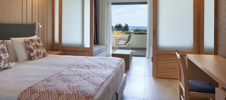 Family Room Sliding Door Sea View