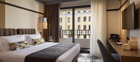 Comfort Double Room with Balcony & Square View