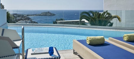 THALASSA Suite with Sharing Pool & Sea View