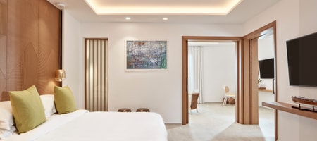 ORTIGIA Two-Bedroom Suite with Sea View Outdoor Jacuzzi & Private Pool