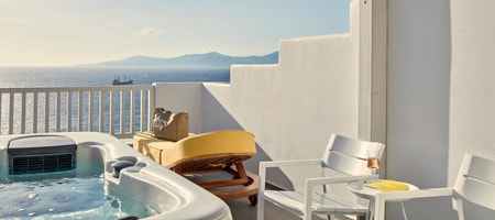 PHOS Superior Room with Sea View & Outdoor Jacuzzi
