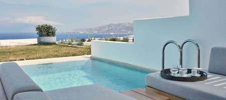 NAIA Suite with Sea View & Private Pool