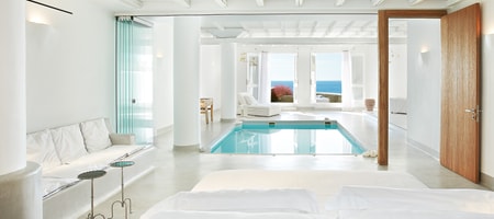 Luna Blu Suite with Private Indoor Pool