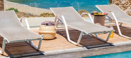 Aphrodite Beach Front Residence with Private Pool & Sea View – 3BDR