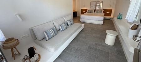 Triple Room with Patio View