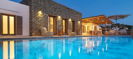 Chrisopigi Three Bedroom Sea View Villa with Infinity Pool