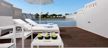 Mythos Swim Up Junior Suite Beach Front Private Pool