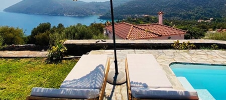 Deluxe Villa With Private Pool | Nafsika Villas