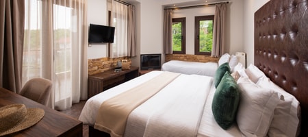 Triple Room with Fireplace