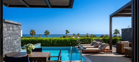 Executive Fitness Suite Sea View with Private Pool and Gym