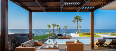 Signature Princess Villa SeaView 3 Bedrooms on 3 Floors with Private Pool Wellness room Soulsteam & Gym