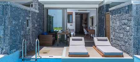 Supreme Suite Sea View in two levels with Private Pool