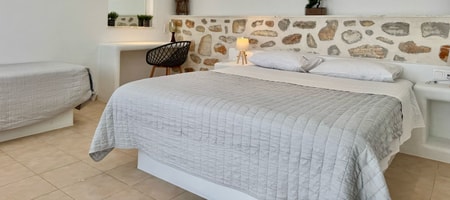 Comfort Side Sea View Room (Μax 4 pax)