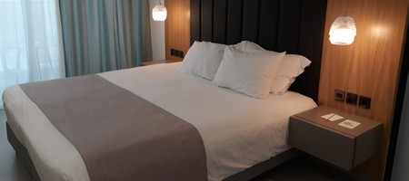Standard Twin or Double Room with Side Sea View