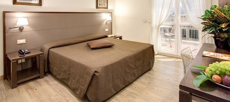 Superior Double Room with Balcony and City View