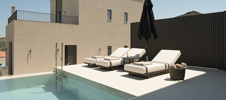 Deluxe Two Bedroom Villa with Private Pool & Side Sea View