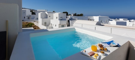 Suite with Heated Plunge Pool & Sea View - High Privacy
