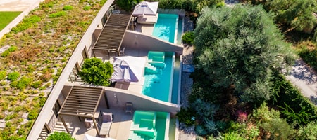 1-Bedroom villa with private pool (45 m2)