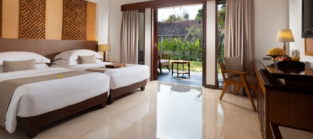 Classic Deluxe Room Only Twin Bed [45 sqm]