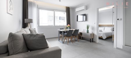 P30 1 | One-Bedroom Apartment Balcony 45m2 | Ptolemeon 30