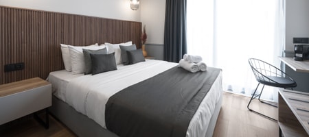Esther Suites | Double Room with Balcony 15m² | Zaliki 6