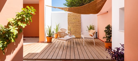 Studio with a Private Yard - no view