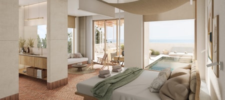 Executive Suite with Plunge Pool – Upper Floor